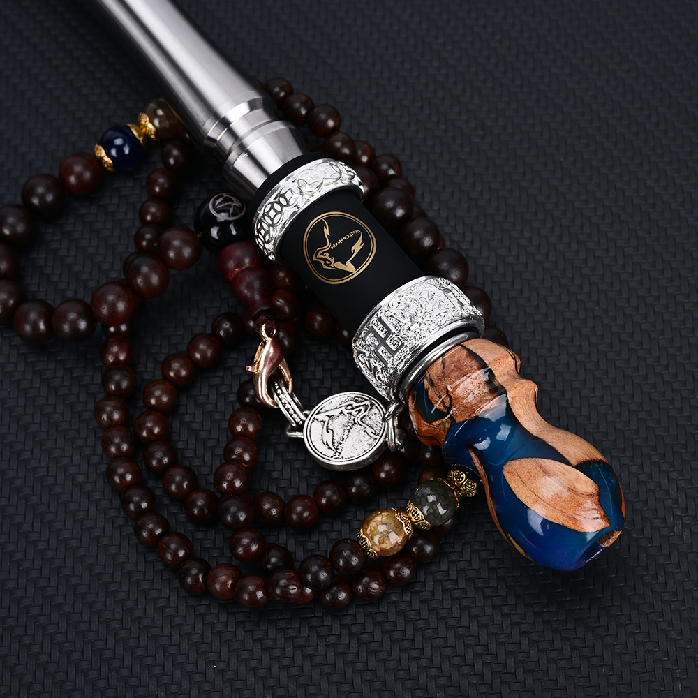Wolfcoolvape Premium Stabilized Wood Hookah Mouth Tip Luxury Personal Shisha Mouthpiece thumbnail 4